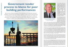 BvdH on Tenders